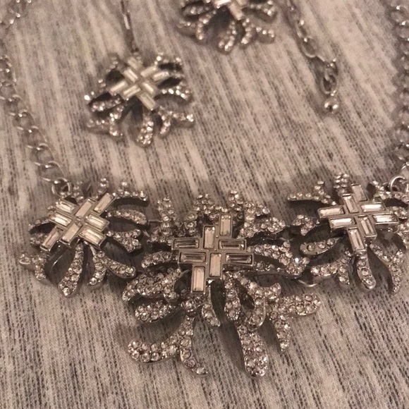 CEZANNE  sensitive skin combo earrings / necklace - Picture 2 of 5